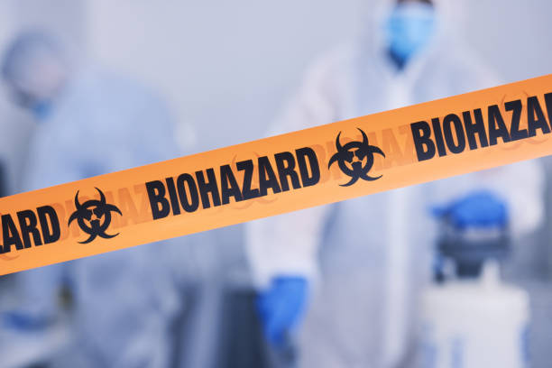 Professional Blood Cleanup technician working in Colfax, WA